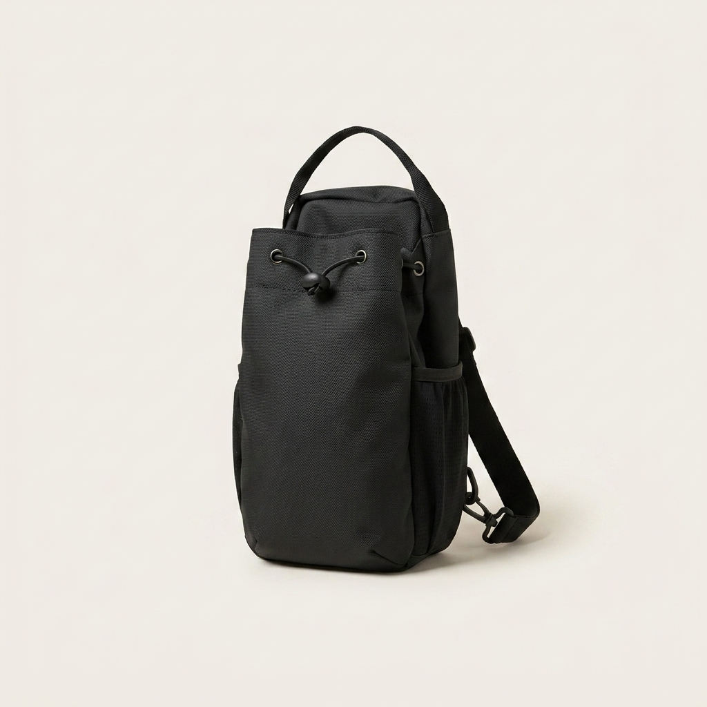 The Stash — magnetic gym pouch, studio product photo