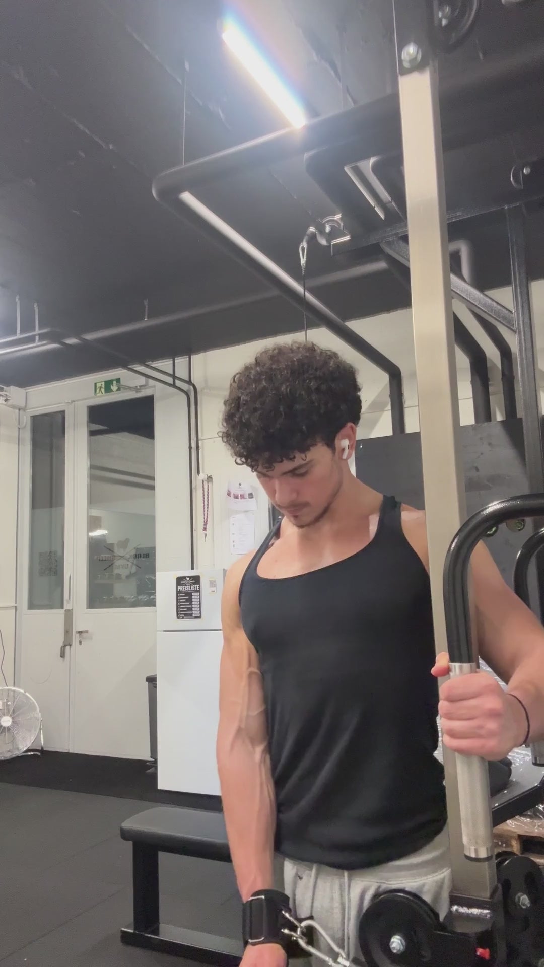 One strict cable rep with The Cuff on — real footage